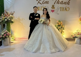 HAPPYWEDDING HOÀNG PHƯỚC-PHƯƠNG THẢO tại NHTC KIM THANH( sảnh LOTUS) 12/10/2025 Chúc hai em trăm năm hạnh phúc.