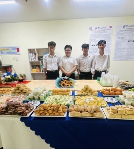 Tiệc Tea break tại trường ĐH CÔNG NGHỆ THÔNG TIN 10/05/2026 (Tầng 10 khu E)