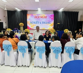 HAPPY BIRTHDAY Tiệc Buffet 10 Anh Chị Trong Quý 2&3 HCGC thành phố 01/07/2025 Sảnh Hoà Bình