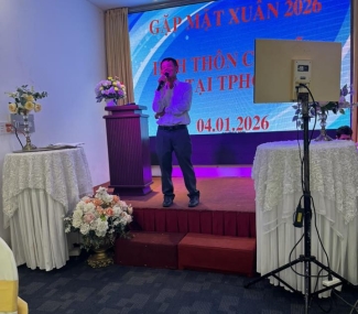 HỌP MẶT TẤT NIÊN THÔN CỔ VIỄN Sảnh HOA MAI 04/01/2026