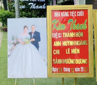 THÀNH HÔN HUỲNH HOÀNG - LÊ HIỀN Sảnh Hướng Dương 24-12-2023